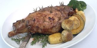 Roast lamb
