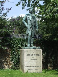 Jonas Webb of Babraham in Cambridgeshire 