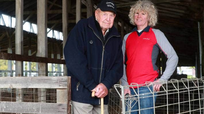 Ian Jordan, 94 has been made a Member of the New Zealand Order of Merit for services to the livestock industry.