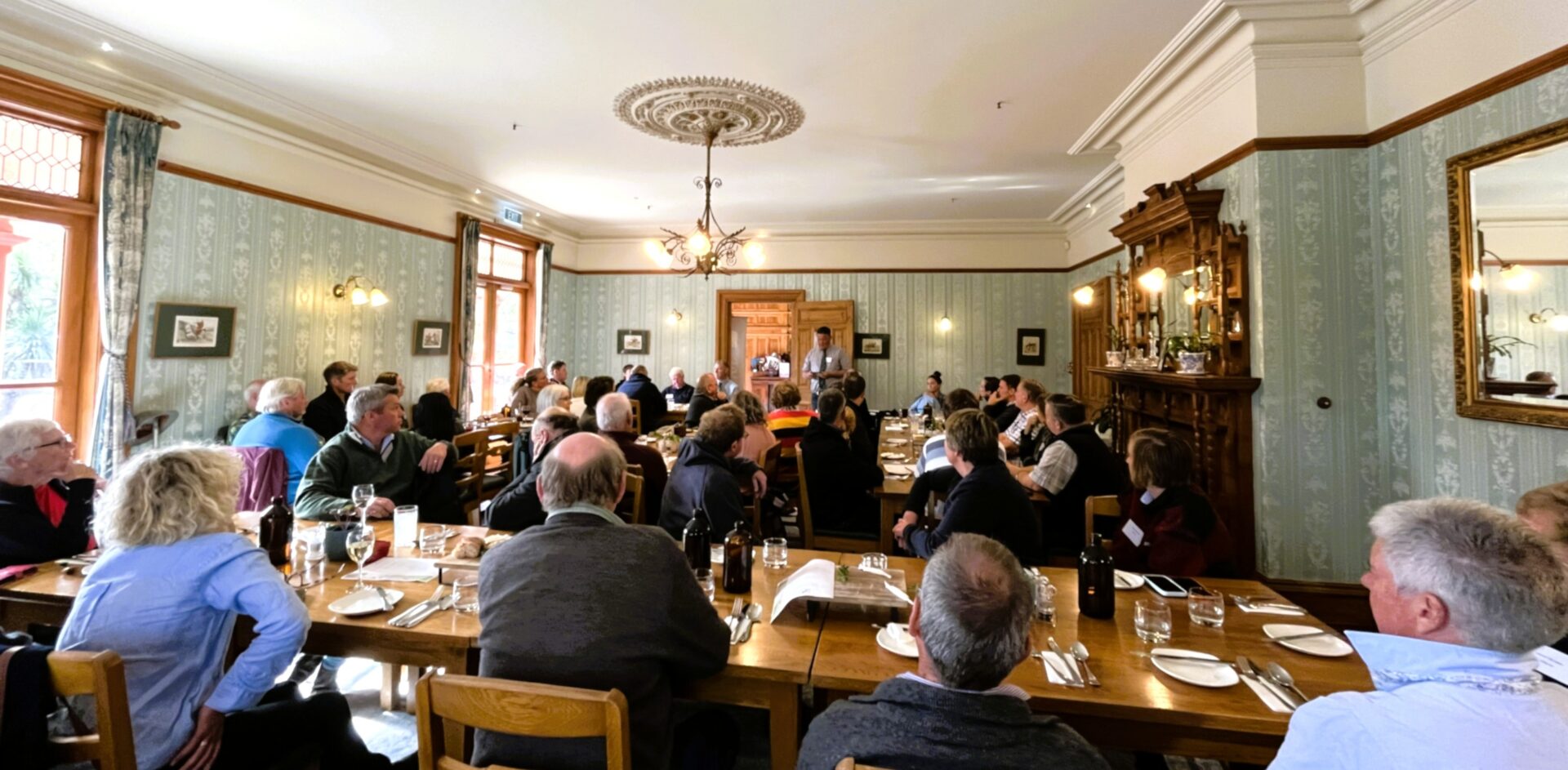 One hundred years of Southdown sheep was celebrated with a centennial dinner at Riccarton House.